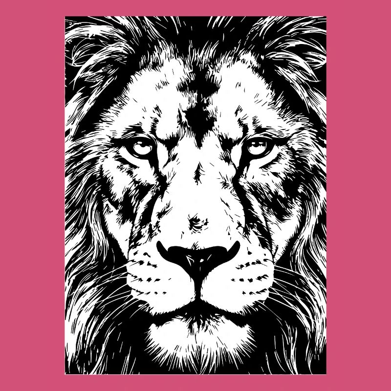 Regard de Lion Intense Puissance