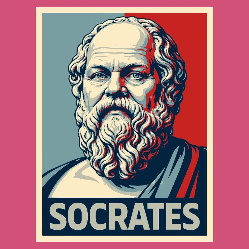 Socrates Pop Art Portrait