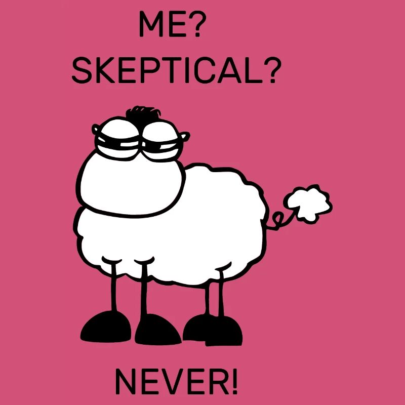 Skeptical sheep