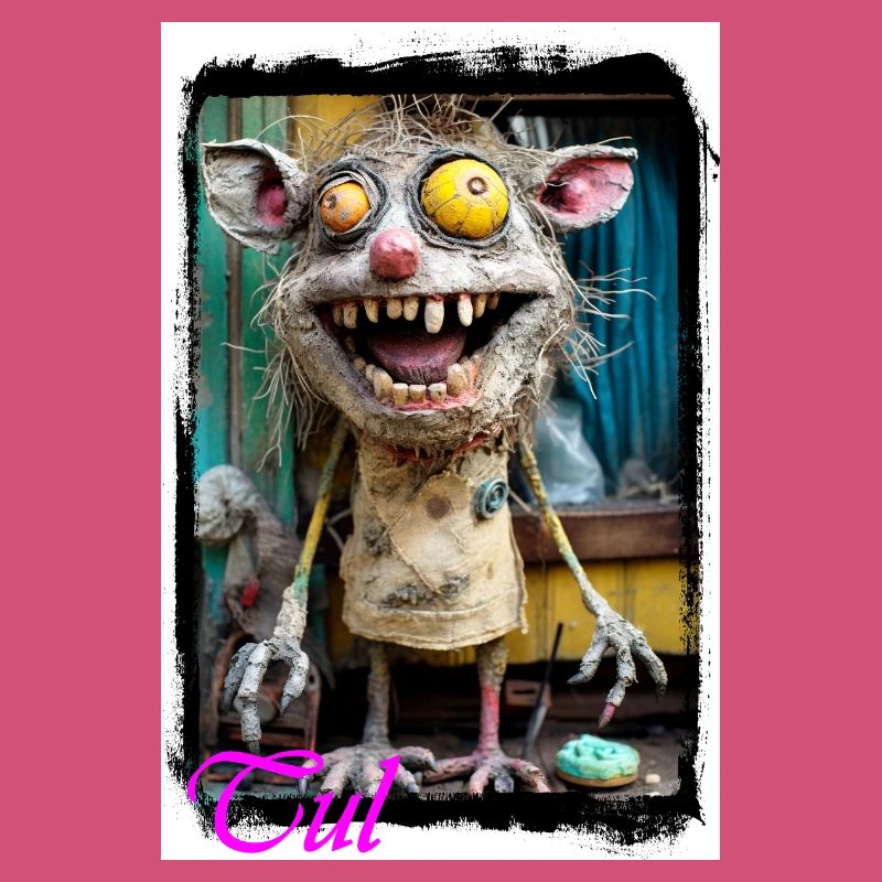 Ecstatic Horror Creature Design Punk Doll
