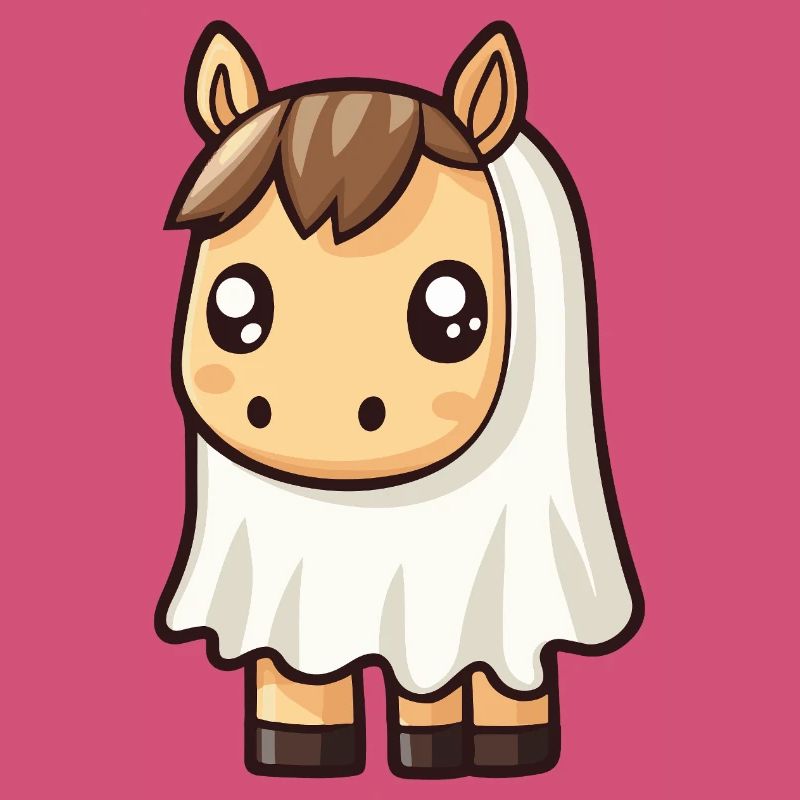 Pferd Halloween Geist