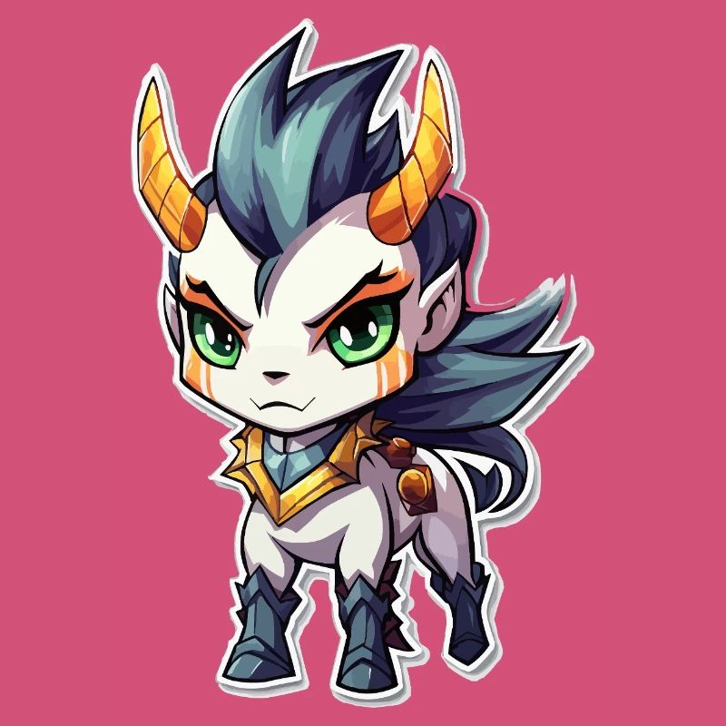 Cheval Démon Chibi
