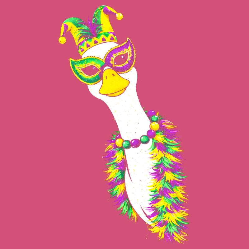 Masque d’oiseau de carnaval