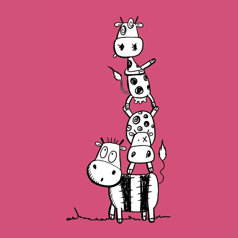 Three Crazy Cows I Weird Cow Comic I Fun