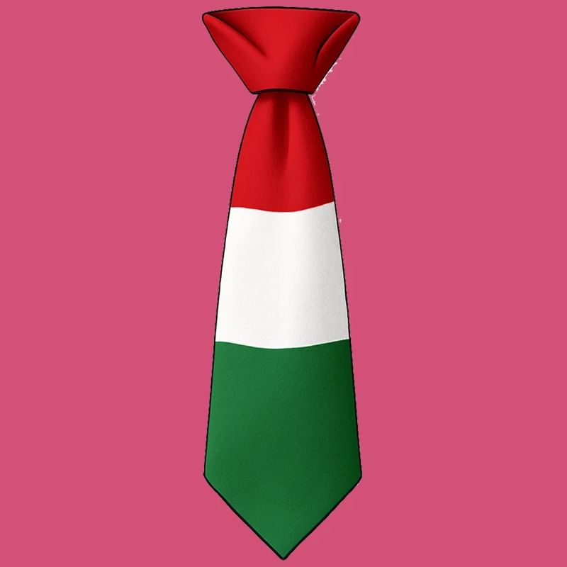 Drapeau hongrois à cravate