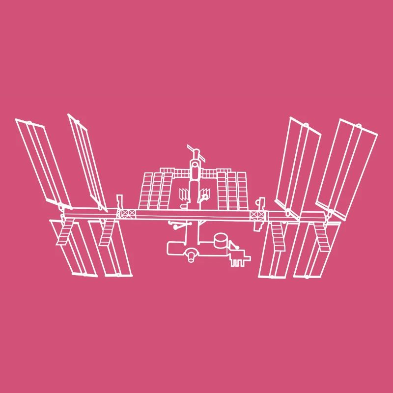 ISS - Station spatiale (blanc)