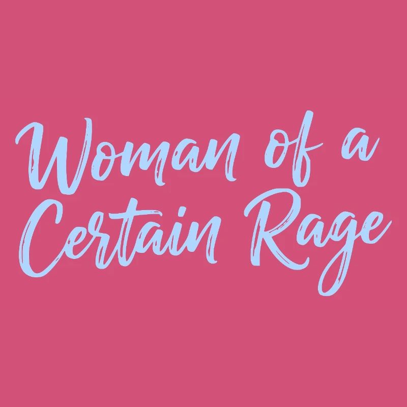 Femme d’une certaine rage Déclaration de design