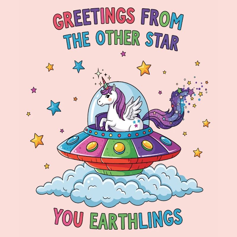 Licorne vue de l’espace