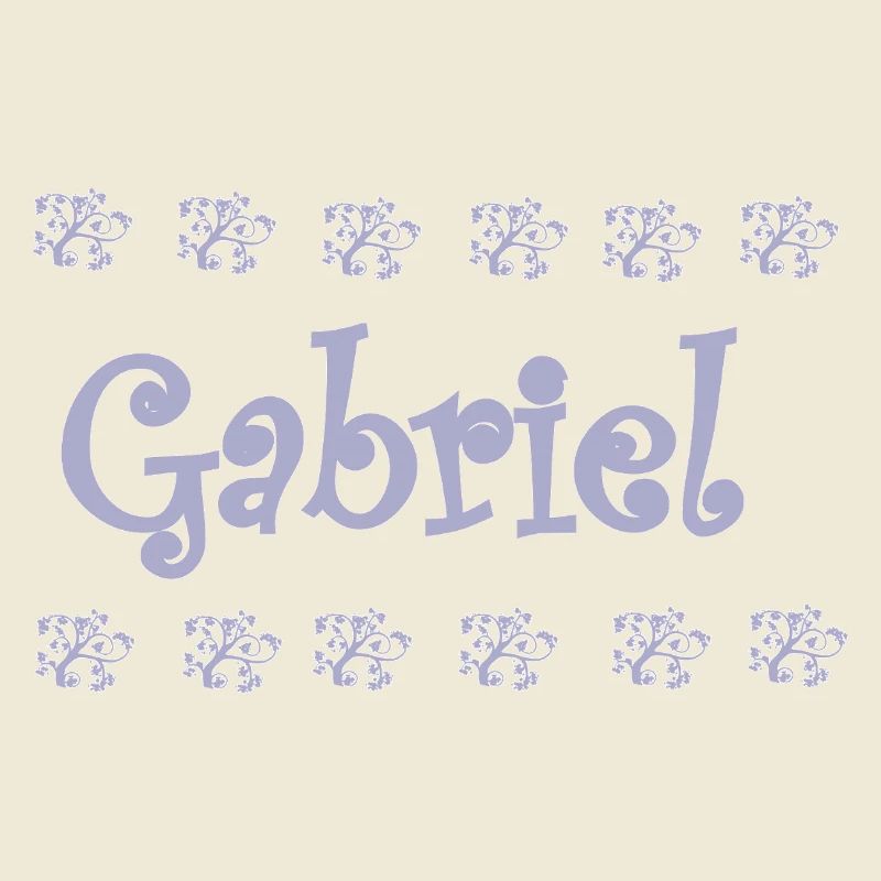 Gabriel Florale Pastellname Deco