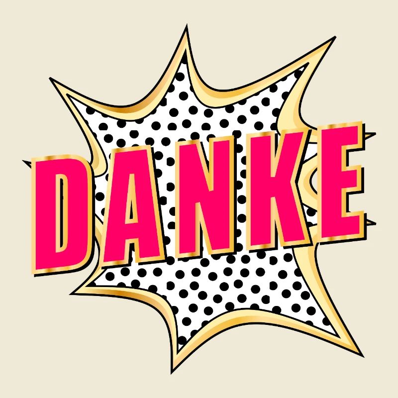 DANKESCHÖN DANKE POP-ART
