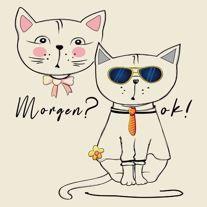 Cat and tomcat tomorrow? OK!