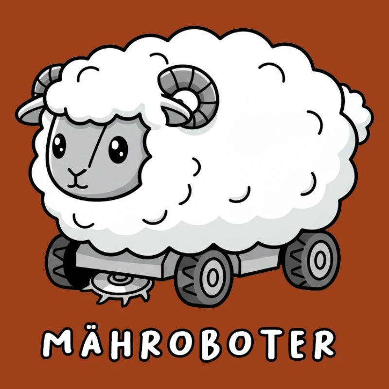 Mähroboter Schaf