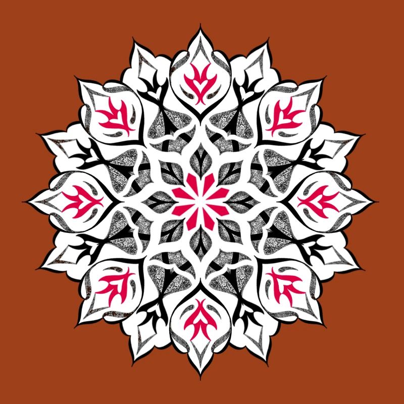 Dotwork Mandala-Design