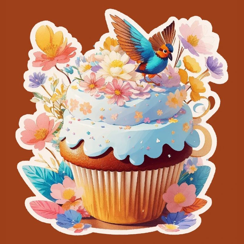  Cupcake Vogel