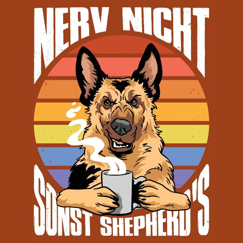 Schäferhund Geschenke Hund Herrchen Gassi