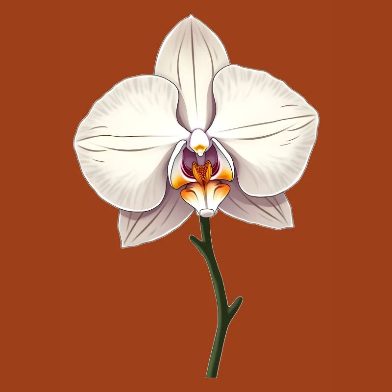 Weisse Orchidee