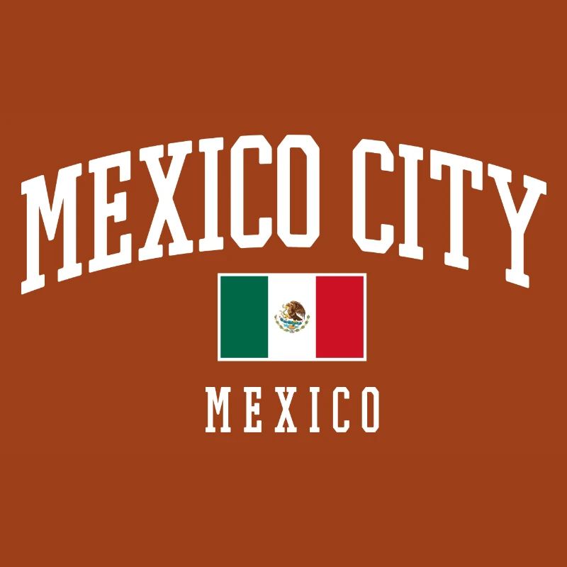 Drapeau typographique de Mexico