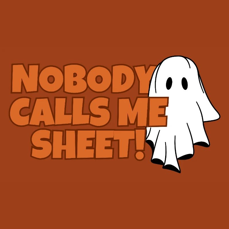 Nobody Calls Me Sheet Ghost Tee