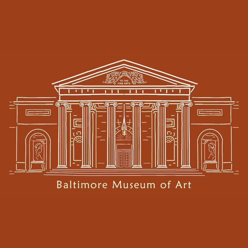 Musée d’art de Baltimore, dessin à la main, États-Unis