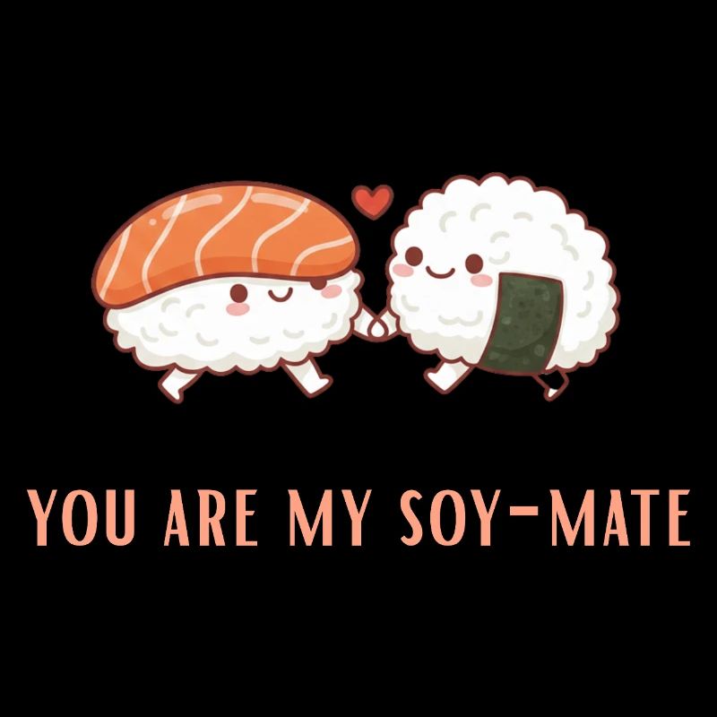 Duo amour de sushi Soja âme sœur