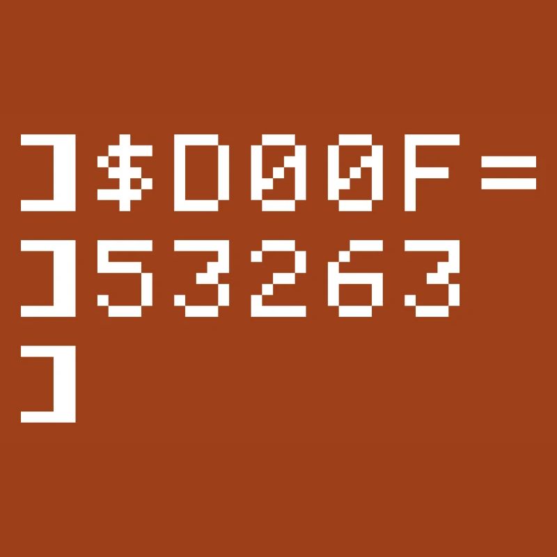 DOOF 8-Bit Code Nerd Pixel Terminal Retro