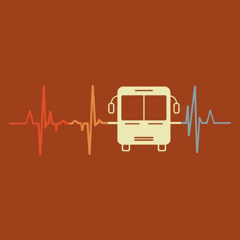 Fréquence cardiaque du bus