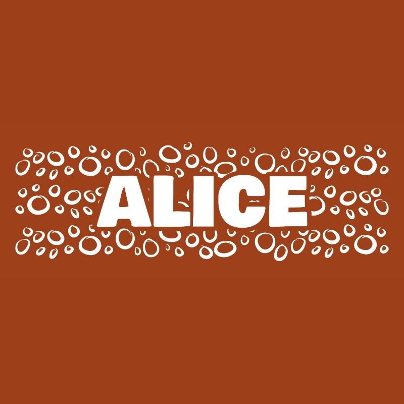Typographie d'Alice Leopard