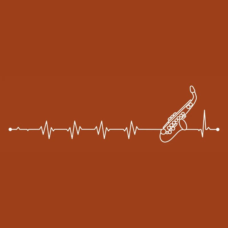 Heartbeat Saxophone Rhythm