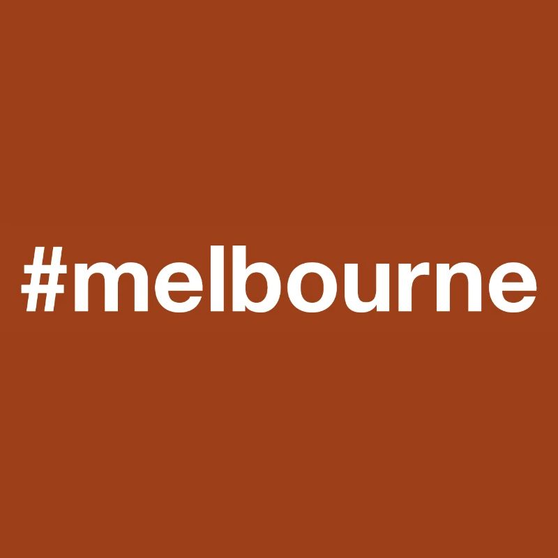 MELBOURNE Australia Hashtag