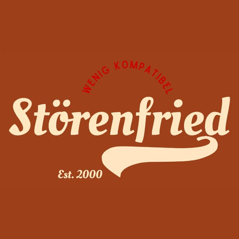Störenfried Vintage Script Logo