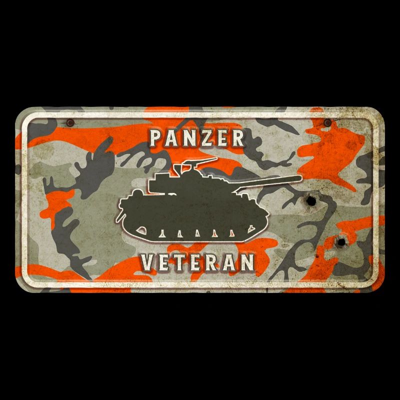 Tank Veteran Vintage Design