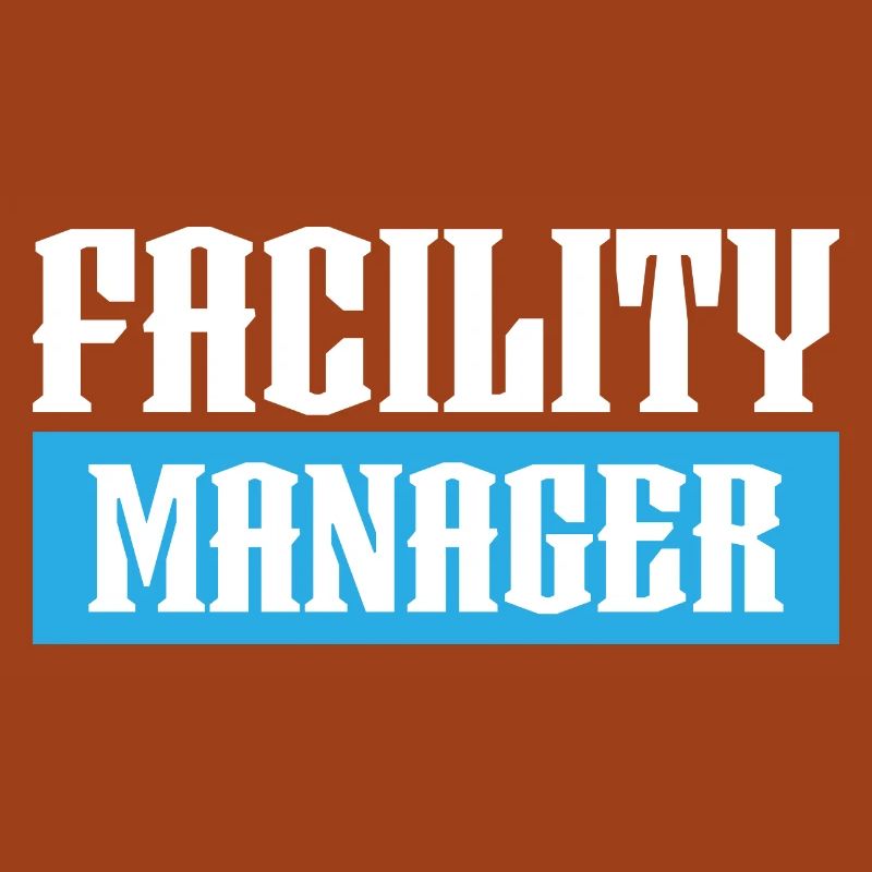 tshirt facility manager noir
