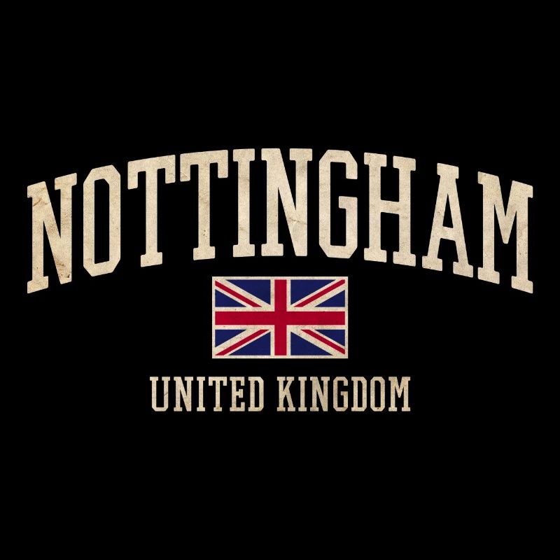 Lettrage Vintage Nottingham UK