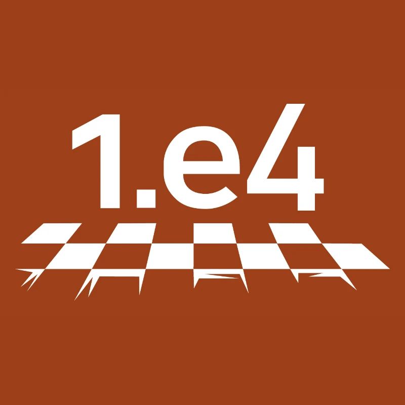 1.e4 Symbole du club d’échecs d’ouverture du jeu d’échecs