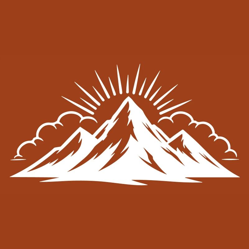 Mountains Clouds Peaks