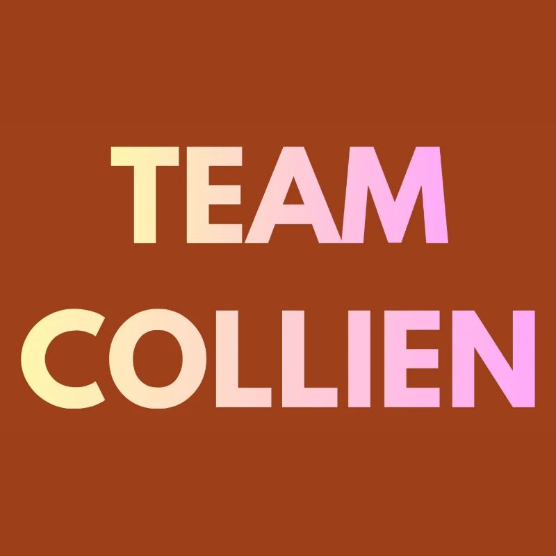 Team Collien Gradient Text