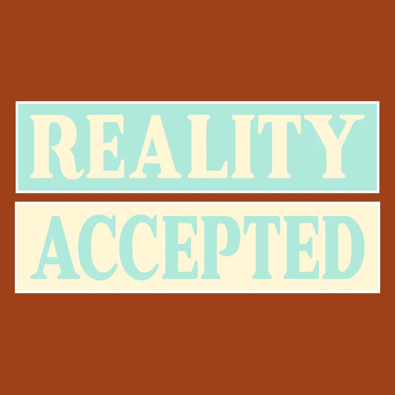 Réalité acceptée