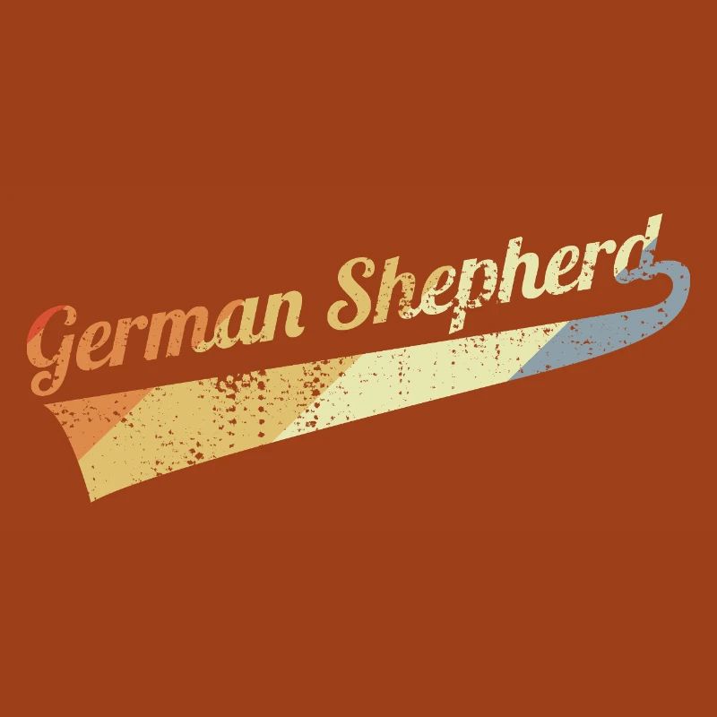 Vintage Deutscher Schäferhund