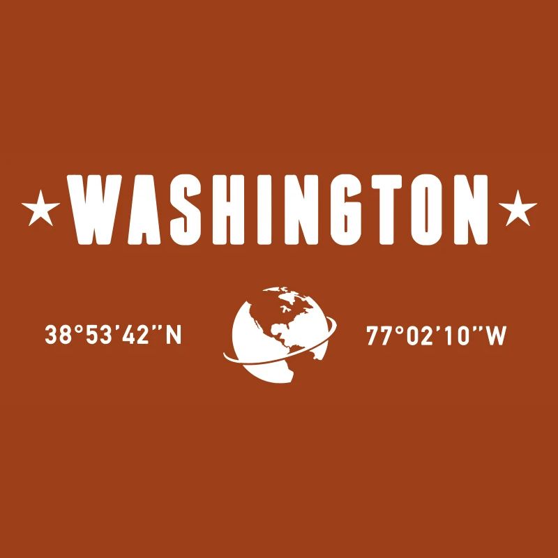 Washington DC Coordonnées : planète Terre Blanche