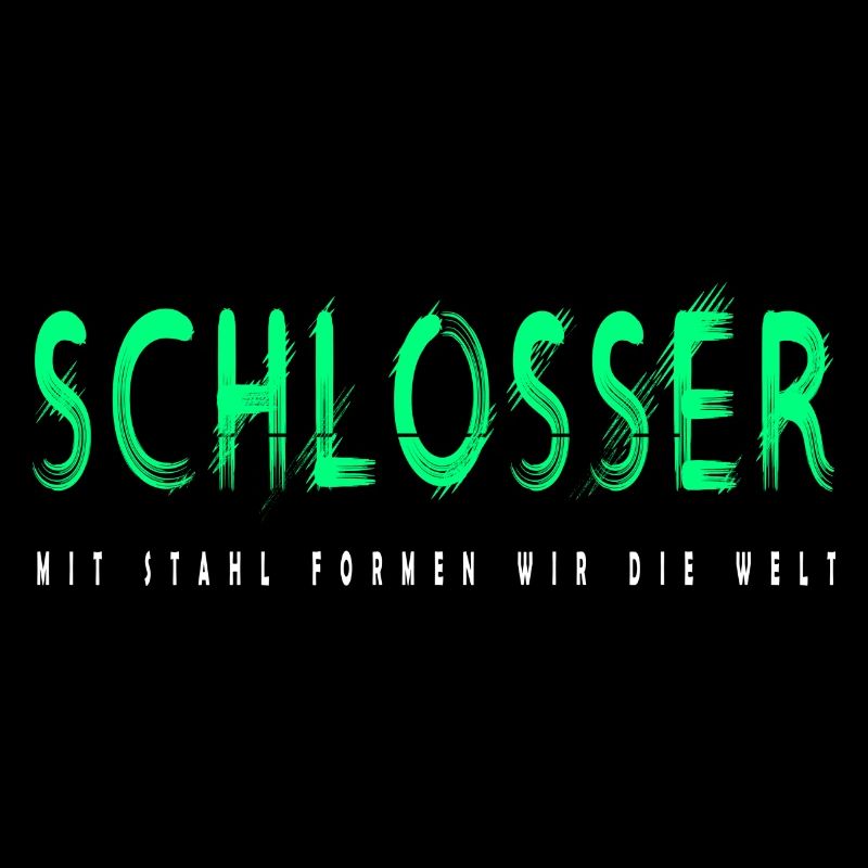 Schlosser Handwerker Design