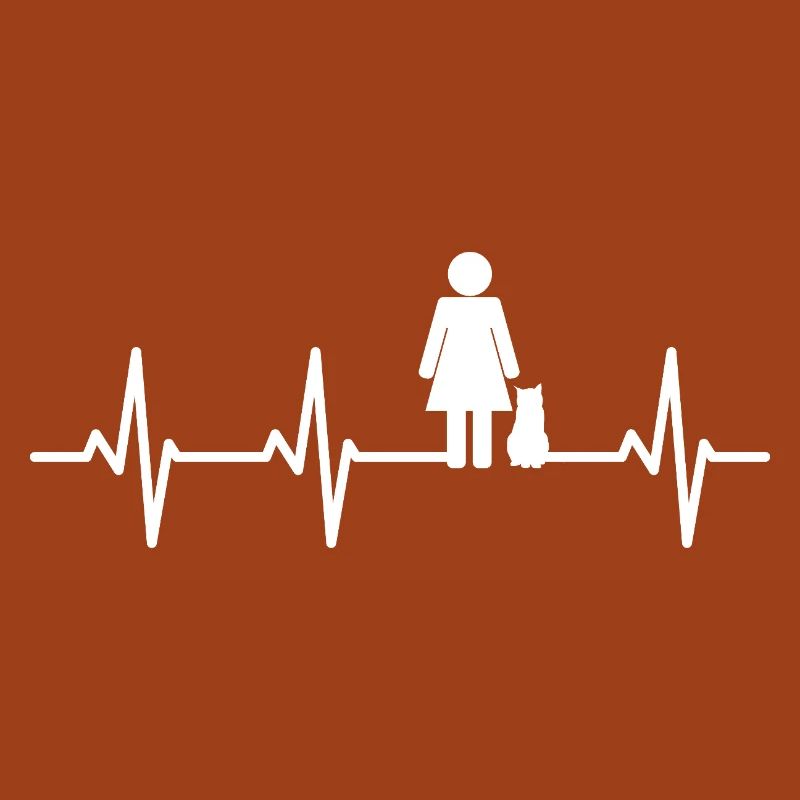 Cat Mom Cardiogram