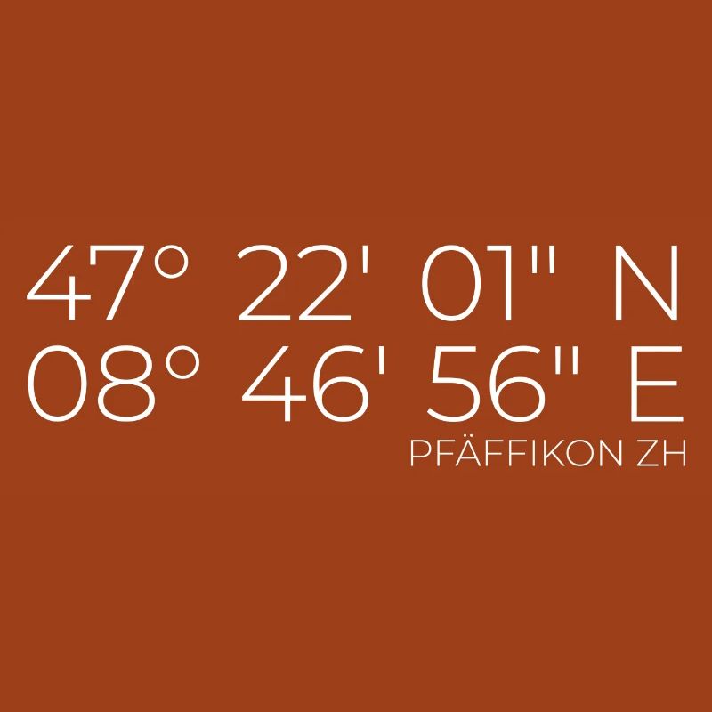 Coordinates Pfäffikon ZH Zurich