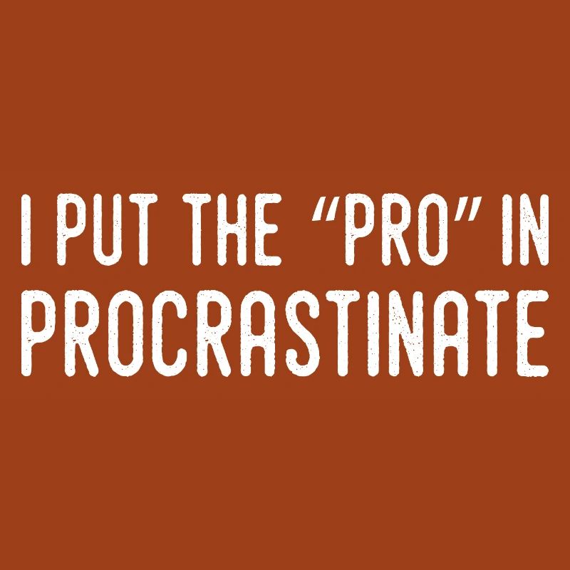 Je Mets Le Pro Dans Procrastination