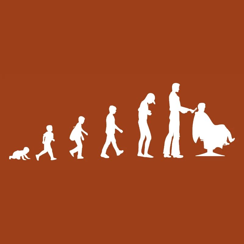 Évolution du bébé au coiffeur