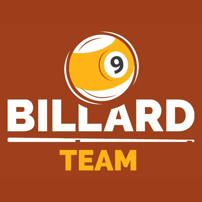 Conception du logo de l’équipe de billard à 9 boules