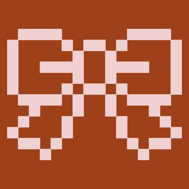 Pink Pixel Bow