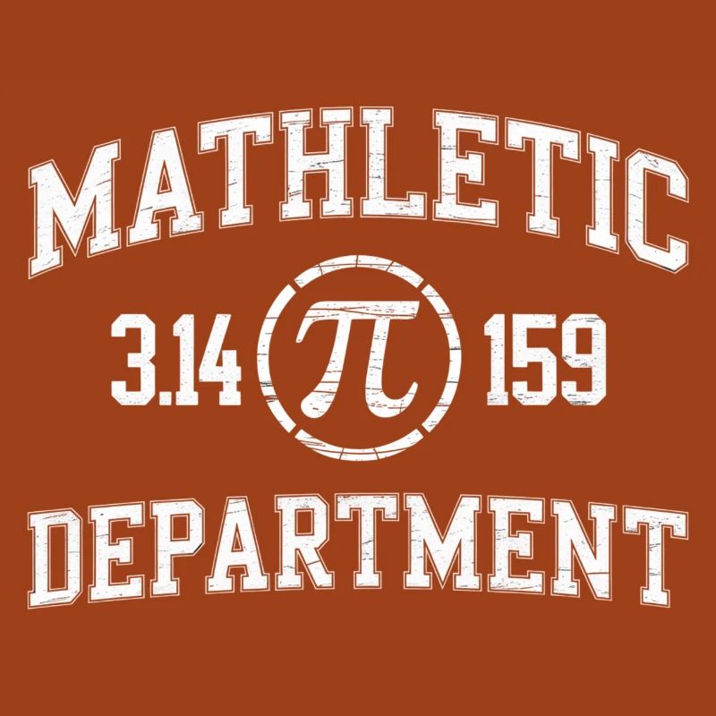 Matheletic Department Shirt Pi Math Science
