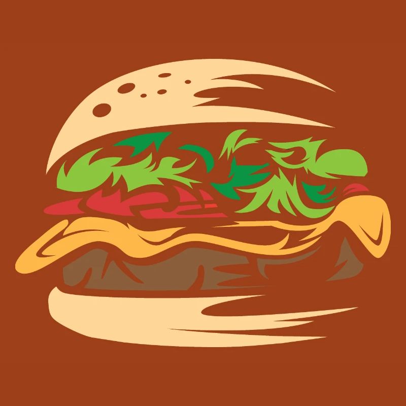 saftiger Burger selbstgemacht smash Restaurant