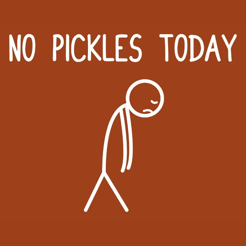 Pas de cornichons aujourd’hui Cornichon de concombre Amateurs de concombre