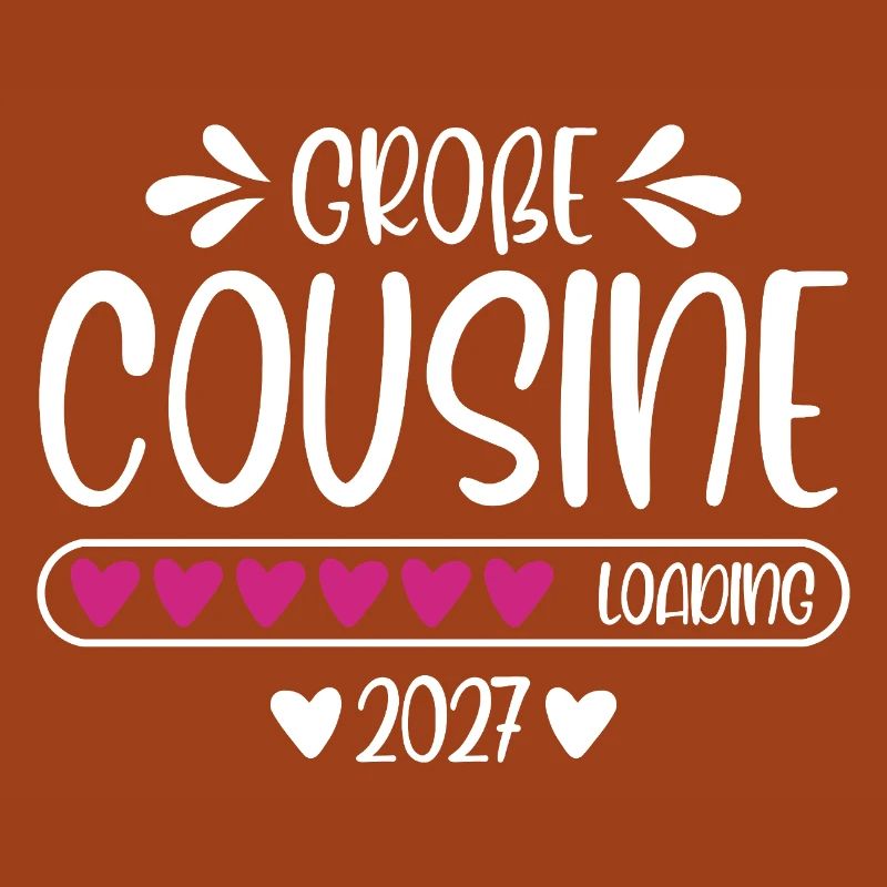 Große Cousine 2027 loading Herzchen Ladebalken